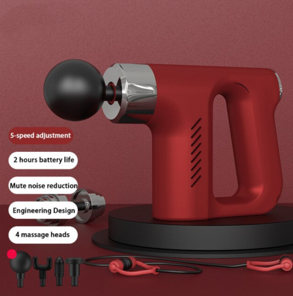 Body massager Fascial Gun KH - 740 (red)